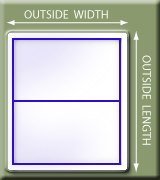 Outside length